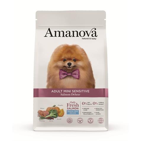 Amanova C. Adult Mini Sensitiv GF Lachs 800g