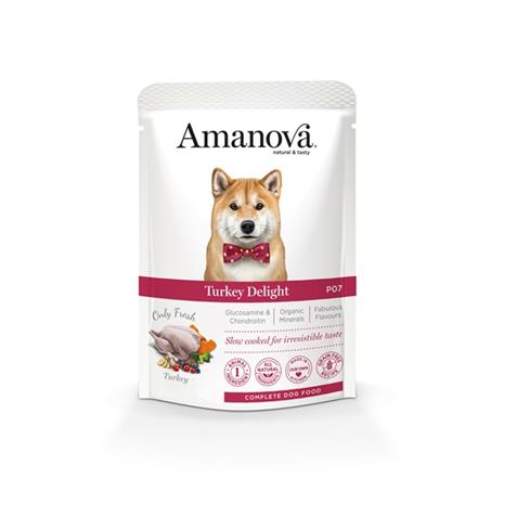 Amanova C. Adult Pouch P07 GF Truthahn 100g