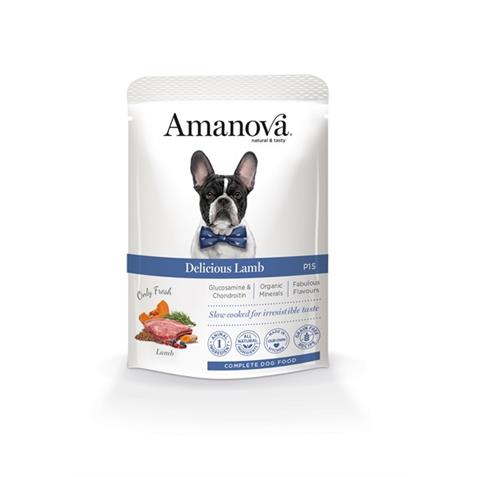 Amanova C. Adult Pouch P15 GF Lamm & Kürbis 100g