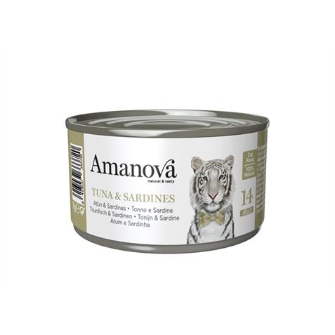 Amanova F. Adult Dose P14 Thun & Sardinen 70g