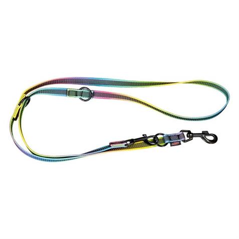 BG ABS-Mediumflex Führleine Aurora 3-fach 200/14mm