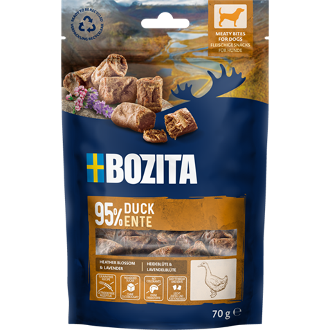 Bozita Meaty Bites Ente Snack Dog 70g