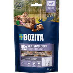 Bozita Meaty Bites Hirsch & Ente Snack Dog 70g