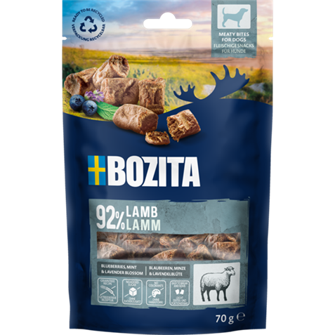 Bozita Meaty Bites Lamm Snack Dog 70g
