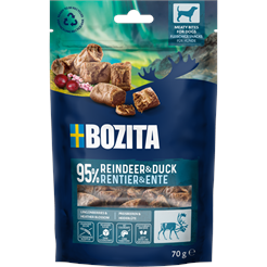 Bozita Meaty Bites Rentier & Ente Snack Dog 70g