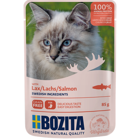BOZITA Pouch HiG Lachs 85g