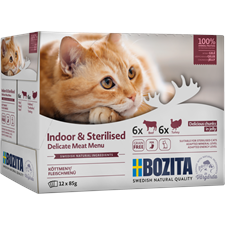 BOZITA Pouch HiG Sterilised Multip.12x85g