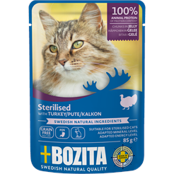 BOZITA Pouch HiG Sterilised Pute 85g