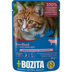 BOZITA Pouch HiG Sterilised Rind 85g