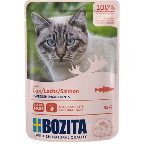 BOZITA Pouch HiS Lachs 85g