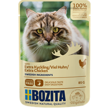 BOZITA Pouch HiS mit viel Huhn 85g
