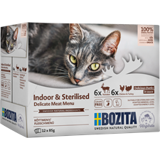 BOZITA Pouch HiS Sterilised Multip.12x85g