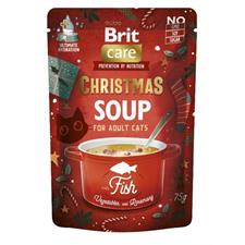 BRIT Feline Adult Soup Fish Christmas Edi. 75g SV