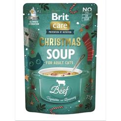 BRIT Feline Adult Soup Rind Christmas Edi. 75g SV