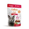 Calibra Feline Pouch Adult Rind in Sauce 85g