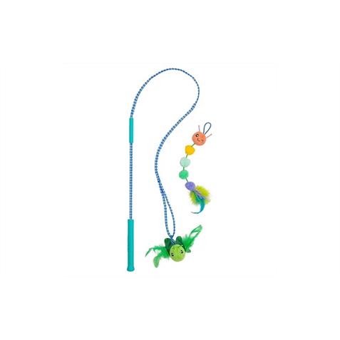 Catstages Tail Teaser Ground Prey Green