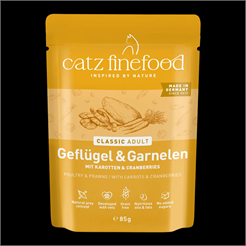 Catz finefood C. Adult Geflügel & Garnelen 85g