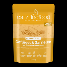 Catz finefood C. Adult Geflügel & Garnelen 85g