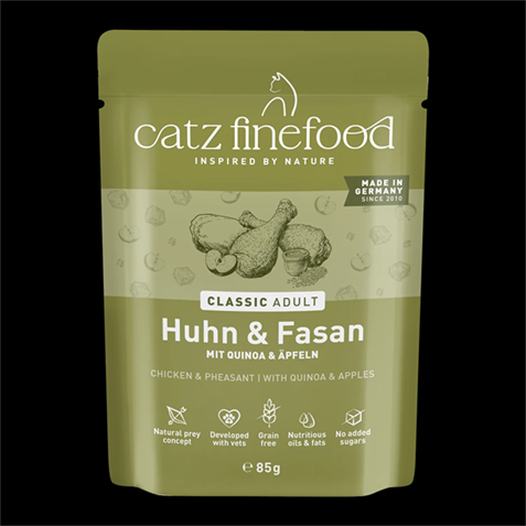 Catz finefood C. Adult Huhn & Fasan 85g