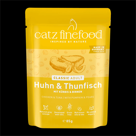 Catz finefood C. Adult Huhn & Thunfisch 85g