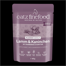 Catz finefood C. Adult Lamm & Kaninchen 85g