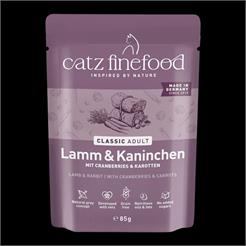 Catz finefood C. Adult Lamm und Kaninchen 85g