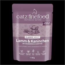 Catz finefood C. Adult Lamm und Kaninchen 85g