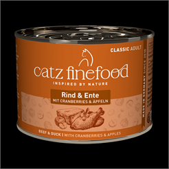 Catz finefood C. Adult Rind & Ente 200g