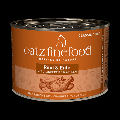 Catz finefood C. Adult Rind & Ente 200g