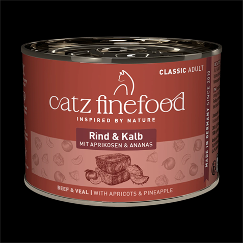Catz finefood C. Adult Rind & Kalb 200g