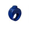 Clicino-der Clicker Ring Diva Blau Gr. M 19.5mm