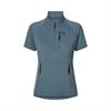 DC FeelFree Dog Walker Zip T-Shirt Sky Gr. 2XL