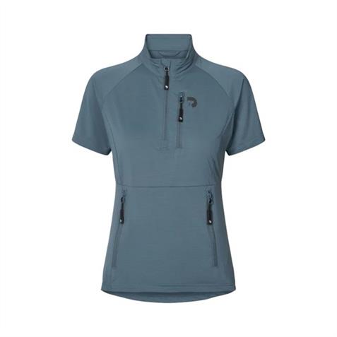DC FeelFree Dog Walker Zip T-Shirt Sky Gr. L