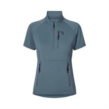 DC FeelFree Dog Walker Zip T-Shirt Sky Gr. M
