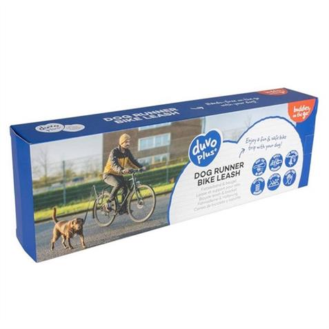 Dog Runner Fahrradleine 47x42cm/120cm