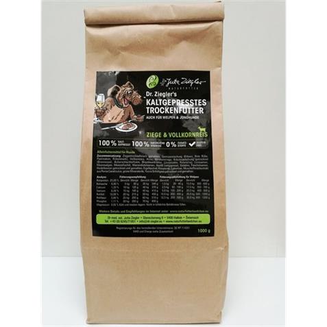 Dr. Ziegler`s Ziege & Vollkornreis 1kg SV