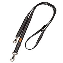 Feltmann Hundeleine Soft Grip Schwarz 20mm/100-210