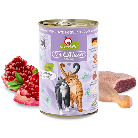 GranataPet Ktz. DeliCATessen Ente & Geflügel 85g SV