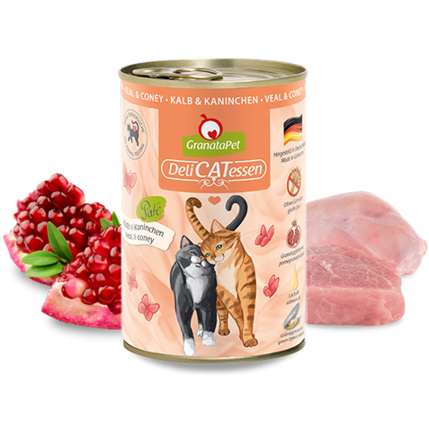 GranataPet Ktz. DeliCATessen Kalb & Kaninchen 400g
