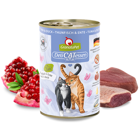 GranataPet Ktz. DeliCATessen Thunfisch & Ente 400g
