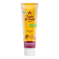 Herrmann`s Canine Train & Treat Paste-Bio Huhn 75g
