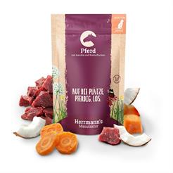 Herrmann`s Katze Adult Pferd mit Karotte 100g