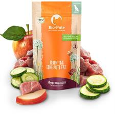 Herrmann`s Leicht Bio-Pute mit Zucchini 150g