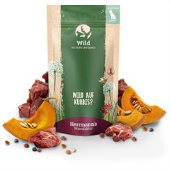 Herrmann`s Leicht Wild mit Kürbis 150g