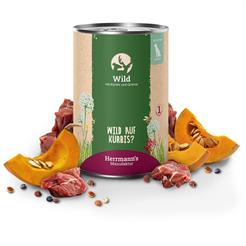 Herrmann`s Leicht Wild mit Kürbis 400g