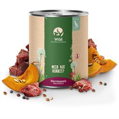 Herrmann`s Leicht Wild mit Kürbis 800g