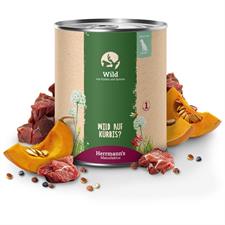 Herrmann`s Leicht Wild mit Kürbis 800g