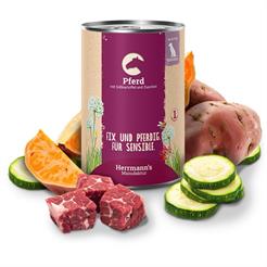 Herrmann`s Sensibel Pferd mit Süsskartoffel 400g