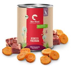 Herrmann`s Sensibel Rind & Karotten(Purinarm) 800g