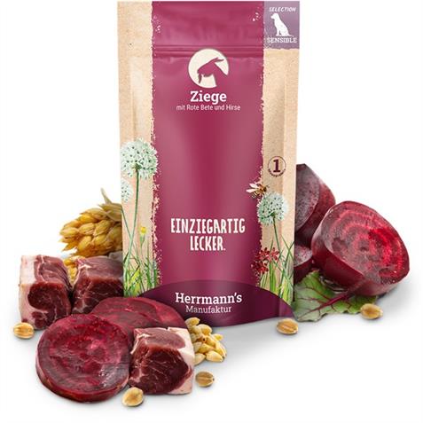Herrmann`s Sensibel Ziege mit roter Beete 150g